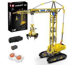 Mould King 17059 Technique Grue Tournante Briques de Serrage 1731 pièces APP Télécommande Jouet avec Moteurs Heavy Duty Modélisme pour Adultes