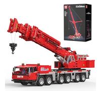 Mould King 17065 Technique Grue Klemmbausteine, Ensemble de Briques Télécommandé Grue Modèle Véhicule de Chantier pour Adultes & Adolescents (4566 Pièces)