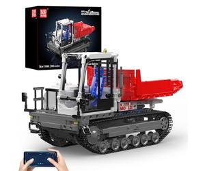 Mould King 17083 Kit de construction Dumper suivi - 1105 pièces MOC Dumper - Blocs de serrage avec application et télécommande - Jouet de construction STEM pour adolescents/adultes
