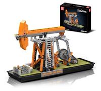 Mould King 17087 - Modèle de blocs de construction de source d'huile - 840 pièces - Kit de jouets avec moteur - Kit d'ingénierie pour cadeaux et collections (14 ans et plus)