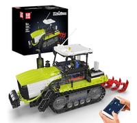 Mould King 17093 - Kit de modélisation de véhicule tracteur - Tracteur à chenilles - Design authentique et pratique - Excellent cadeau d'anniversaire menthe pour adultes à partir de 14 ans (plus de