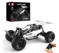 MOULD KING 18001 Technologie Voiture de course tout-terrain, 394 pièces avec 3 moteurs, bloc de construction de modèle The Mechanical Group Series pour véhicules tout-terrain extrêmes, kit de