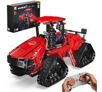 Mould King 18020 Technique télécommandée Tracteur Blocs de construction Harvester Blocs de serrage RC Ferme Moissonneuse-batteuse Jouet compatible avec d'autres marques (1698 pièces)