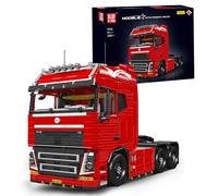 Mould King 19015 Technique Camion Tracteur Kit MOC télécommandé avec contrôle par Application, Fonction pneumatique, 4608 pièces pour Adultes et Adolescents à partir de 14 Ans