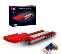 Mould King 19015T Kit de Blocs de Construction pour Tracteur et Remorque, Série d'Ingénierie Mobile