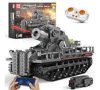 Mould King 20028 Briques de construction de char technique, 1648 pièces, jouets militaires, jouets de construction, avec moteur, cadeau pour 16 ans