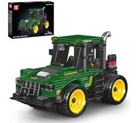 Mould King 24061 Kit de construction de mini tracteur mondial, plus de 466 pièces, modèle de véhicule agricole détaillé pour enfants et collectionneurs