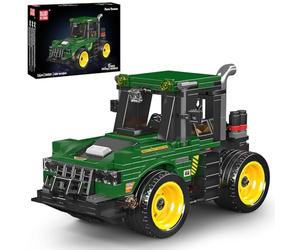 Mould King 24061 Kit de construction de mini tracteur mondial, plus de 466 pièces, modèle de véhicule agricole détaillé pour enfants et collectionneurs