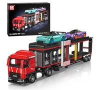 Mould King 24078 Blocs de construction pour camion de ville avec voiture de sport - Blocs de construction - Cadeaux pour adultes (997 pièces)