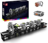 Mould King 26011 GBC Chaîne de montage Usine Seau d'eau Plateau tournant MOC Briques emboîtables Ensemble 2026 pièces