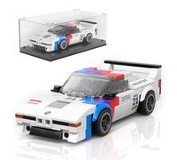 Mould King 27062 Technique Speed Champion Voiture Auto Briques de construction M1 Blocs de serrage Jouet de construction avec vitrine acrylique Modèles de voitures