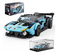 Mould King 27065 Technique Speed Champion Voiture de course Blocs de serrage SCV12 Voiture de sport Jouet de construction Drift Voiture de construction avec vitrine acrylique Modèles de voitures à