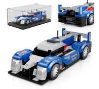 Mould King 27074 Technique Speed Champion Auto 908RC - Blocs de construction - Voiture de course RC - Jouet de construction avec vitrine acrylique - Modèles de voitures à collectionner (353 pièces)
