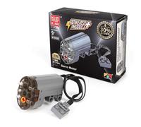 Mould King M0005 Servomoteur compatible avec la technologie de voiture télécommandée, servomoteur, mise à niveau de la fonction d'alimentation, accessoires électriques pour voitures jouets