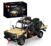 Mould King Military Assault Jeep 20041 Kit de modélisation de voiture tout-terrain, design authentique et fonctionnel, idée cadeau d'anniversaire menthe pour enfants à partir de 14 ans (plus de 1477