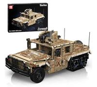 Mould King Military Tracked Vehicle Building Kits de construction de voiture APP/télécommande, kit de construction de char STEM, kit de construction de jouets de l'armée pour adultes, garçons et