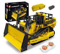 Mould King Technik Bulldozer, avec Jouet de Construction télécommandé, kit de Camion RC 2,4 GHz, véhicules Techniques motorisés (1508 pièces)