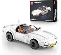 Mould King Technik Speed Champions 10198 MOC Kit de construction de voiture de sport, kit de construction de voiture de course, pour fans de sports automobiles, cadeau de collection (1347 pièces)