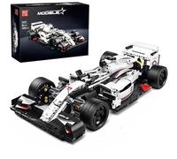 Mould King Technique Formula Kit de construction de voiture de course 1235 pièces pour enfants - Objet de collection - Cadeau pour garçons et filles à partir de 10 ans ou fans adultes (version