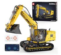 Mould King Technique pelleteuse RC 13112 High Tech Motorisé APP Excavator Modèle avec moteur et blocs de serrage, modèle de camion pour adolescents à partir de 14 ans (2169 pièces)