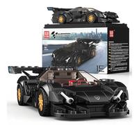 Mould King Technique Speed Champion Auto 27061 Technique Voiture de Course Voiture de Sport Jouet de Construction Voiture Modèle de Voiture de Course pour Adultes (355 Pièces)
