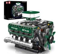 Mould King V8 - Kit de Construction de Blocs de Construction Moteur Double Turbo, Objets de Collection pour Adultes et garçons (2250 pièces)
