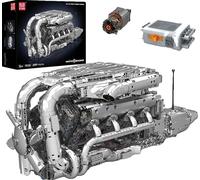 Mould King V8 Twin-Turbo Motor, 2899 pièces, composants électroniques, 2899pcs