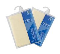 Mouldmaster Aida Lot de 2 feuilles Aida Ivoire 39 cm x 45 cm