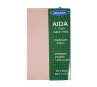Mouldmaster Toile Aida 11 fils Rose pâle 49 x 45 cm