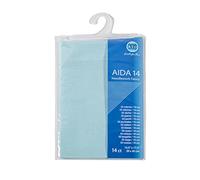 Mouldmaster Toile Aida 14 fils Bleu pâle, Coton, 39cm x 45cm