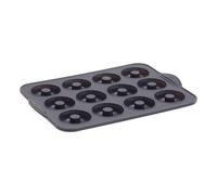 Moule 12 Mini Donuts Silicone "Silitop" 35cm Gris