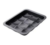Zenker 6517 Moule pour 12 petits pains ou brioches, moule à pain, moule à brioche, Acier, Noir, 36 x 27 x 5 cm