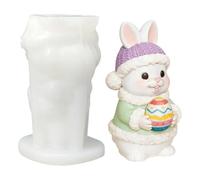 Moule 3D Bunny Résine Figurine réutilisable à démoulage facile