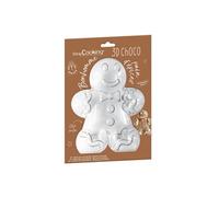 Moule 3D choco - Bonhomme pain d'épices