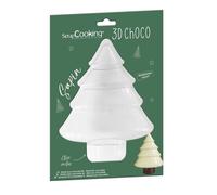 Moule 3D choco - SCRAPCOOKING - Forme Sapin - Qualité pro