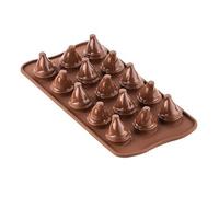 Moule 3d Chocolat Mr And Mrs Brown En Silicone Silikomart