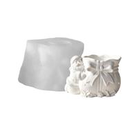 Moule 3D en silicone pour bougeoir en forme de sac à bonbons de Noël | Moule en résine pour boîte à bijoux pour ranger des bocaux, des stylos, des clés, des vases, des pots de fleurs
