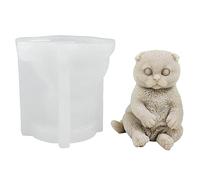 Moule 3D en silicone pour bougies parfumées en forme de porte-clés