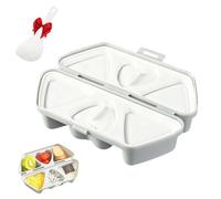 Moule 6 en 1, ensemble de moules de 15,2 cm, rend rapidement 6 sushis faciles à ranger, à transporter et à nettoyer, design pliable et fond antiadhésif, pour algues, riz, boules, sushis, musub