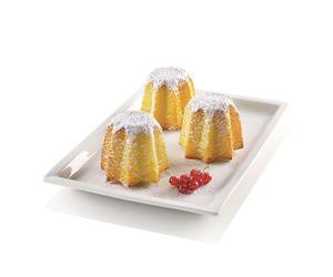Moule 6 mini-pandoro en silicone Silikomart