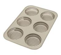 Silikomart Moule en silicone Burger Bread – antiadhésif pour 6 pains Ø80×20 mm