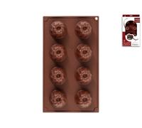 Moule 8 Puddings Silicone Choco Maison