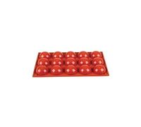Moule à 15 demies sphères en silicone pavoni G