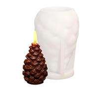 Moule à - 6 x 8,6 cm - Moules en silicone | Bougies et résine - Résine époxy de d'hiver | Moule en argile pour Thanksgiving, bricolage art et artisanat, décoration de dessert