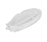 Moule à Assiette DIY en Silicone Alimentaire, Plateau à Bijoux et à Fruits, Lisse pour Rangement de Bagues, Colliers et Clés, Multifonctionnel pour Cuisine et Loisirs Créat