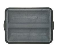 Zenker 685545 Moule à Baguette en Silicone Fibre de Verre, Plaque à Baguette, Moule pour Baguette de Pain, Silicone, Fibre de Verre, Nylon, Gris, 36 x 26 x 2,5 cm