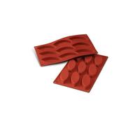 Moule 9 barquettes ou calissons silicone Silikomart