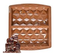 Moule à Barre Chocolat | Moules en Silicone pour la Pâtisserie | Formes À Dessert Faits Main - Pour Chocolat, Dessert, Gelée, Cuisson, Congélateur, Four Et Micro-Ondes