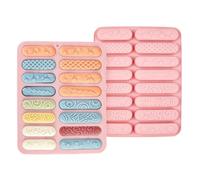 Moule à barre de chocolat 16 cavités | Moules à bonbons pour gelées, biscuits, collations de fête, pain, muffins, savon, crayon, loisirs créatifs