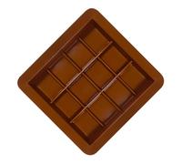 Moule À Barre De Chocolat - Moules À Chocolat Carrés 8 Pièces/12 Pièces | Moule Épais De Fonte De Cire De Moule De Barre De Chocolat | Moules À Barres De Chocolat En Silicone Épais Et Profonds Pour Ba